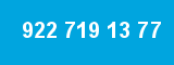 922 719 13 77 922 719 13 77